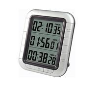 Technotrade Technoline KT 300-3-Alarm Digital Kitchen Timer, Silver, 1-Pack