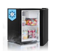 Techomey 48L Small Table Top Mini Counter Fridge Black