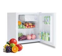 Techomey Counter Top Fridge, Tabletop Fridge 48L, Small Refrigerator for Bedrooms, Kitchens, Offices and Dorm Rooms, Silence, Top High Temperature Resistance