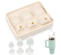 TECHPLUS Ice Cube Molds - Adult Prank Bachelorette Party Ice Cube Mold Funny Silicone Plug Ice Cube Tray Bar Cocktail Whiskey Cool Drink Tea Coffee for Men and Women