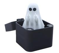 TECHPLUS Middle Finger in A Box - 3D Printed Pop Up Ghost Gift for Halloween, Birthday, and Pranks - Funny Gag Gifts for Men, Women (White Middle Finger)