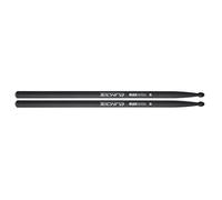 Techra - Black Diamond 2B Drumsticks in Carbon Fiber. Anti-Vibration Drumsticks, Offer more than 10 Times Longer Durability Compared To Wooden Sticks.