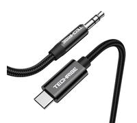 TechRise Aux to USB C DAC Cable, Hi-Fi Stereo Type C Aux Cord