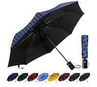 TechRise Umbrella, Compact Strong Windproof Automatic Umbrellas