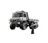 TechSpieler 1/18 Scale RC Truck, 6WD All-Terrain Off-Road RC Emergency Crawler, Gift For Teens And Adult (Grey)