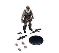 TechSpieler 1/18 Scale Speicial Forces Soldier Figure, Articulated Military Soldiers Models Army Men with Military Weapons Accessories, Vintage Collection Models Birthday Gifts