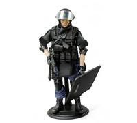 TechSpieler 1/6 Speicial Forces Soldier Figure, Articulated Military Soldiers Models Army Men with Military Weapons Accessories, Vintage Collection Models Birthday Gifts (Shield Bearer)