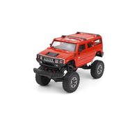 TechSpieler SG-2403 1/24 RC Off-Road Car, 2.4G Full-Time 4WD Full-Proportional RTR Remote Control Crawler, Rc Gift For Climbing Car Rnthusiasts And Teens (Red A)
