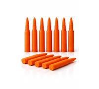 TechStudio3D .223 Rem Snap Caps - Dry Fire Training Aids - Dummy Rounds for Practice - 5/10/12/20 Pack (12 Pack)