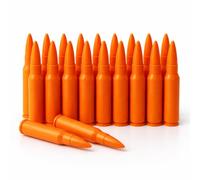 TechStudio3D .308 Winchester Snap Caps - Dummy Rounds for Dry Fire Training - Compatible with .308 Winchester Rifles - 5/10/20 Pack (20 Pack)