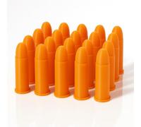 TechStudio3D .38 Special Snap Caps - Dummy Rounds for Revolver Dry Fire Training - 5/10/20 Pack (20 Pack)