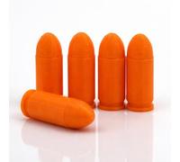 TechStudio3D .380 ACP Snap Caps - Inert Dummy Rounds for Dry Fire Training - Durable & Reusable - High Visibility - 5/10/20 Pack (5 Pack)
