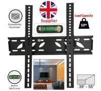 Techstyleuk® 39-55 Inch Slim Tilting Adjustable TV Wall Bracket Mount for TV LED LCD Plasma