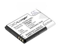 TECHTEK Battery 1000mAh compatible with [Fiio] E11, for [Technaxx] Musicman BT-X1, Musicman MA Soundstation replaces HD533443 1S1P FBA