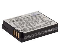 TECHTEK Battery 1000mAh compatible with [PENTAX] MX-1, Optio X90, for [Kodak] PIXPRO SP1, PIXPRO SP1 HD, SP360, SP360 4K, PlaySport Zx5, SP1-YL3 replaces D-LI106, LB-080, NCA-K/102 FBA
