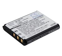 TECHTEK Battery 1050mAh compatible with [Casio] Exilim EX-FC500, Exilim EX-ZR50, EX-ZR55, EX-ZR60, EX-ZS220 replaces NP-160