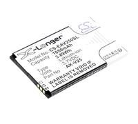 TECHTEK Battery 1050mAh compatible with [Emporia] Active Senior, EUPHORIA, Pure, Pure Euphoria, V25, V25001, V50, V50001, V50-4G001 replaces AK-V25, AK-V25 (V2.0)