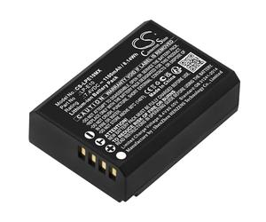 TECHTEK Battery 1100mAh compatible with [Canon] DS126291, DS126491, DS126621, EOS 1100D, EOS 1200D, 1300D, 4000D, KISS X50, Kiss X70, Kiss X90, Rebel 1300D T6, REBEL T FBA