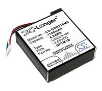 TECHTEK Battery 1100mAh compatible with [GoPro] Hero 7 Silver, Hero 7 White replaces SPTM1B FBA