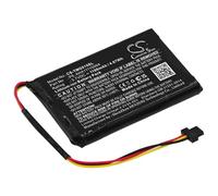 TECHTEK Battery 1100mAh compatible with [TomTom] 4FA50, Go 510, Go 520, 520 WIFI, VIA 62 replaces AHA11110004, AT6, P5, P6