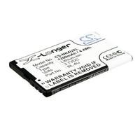 TECHTEK Battery 1200mAh compatible with [MyPhone] 1080, 8920, 8930, 9005, 9010, 9015TV, for [Nokia] 301, 301-1, 3120 Classic, 3120C, 500, 515, 5530 XpressMusi, 6600 Slide, 8800 Arte, 8800 Carbon Arte