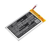 TECHTEK Battery 1200mAh compatible with [Neeo] Control 4, NE-RMT replaces AHB404066