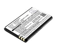 TECHTEK Battery 1200mAh compatible with [Spectralink] S33, S33 DECT replaces 84743430, BT229865