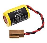 TECHTEK Battery 1200mAh compatible with [Xerox] 490 printer, 980 printer, for [Mitsubishi] C52005, for [Fuji Electric] MICREX-F, MICREX-SPB, MICREX-SPH, MICREX-SX, MIREX- SPH200 CPU Module, MIREX- SP