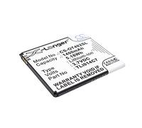 TECHTEK Battery 1400mAh compatible with [Alcatel] One Touch Pixi First, OT-4024, OT-4024D, OT-4024X replaces TLi014C7, TLP020A2