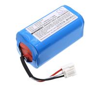 TECHTEK Battery 1400mAh compatible with [Philips] FC8603, FC8700, FC8705, FC8710, SmartPro Compact, for [Severin Chill] RB-7025, RB7022, RB7025, RB7720 replaces 4404048, 4IFR19/66, CP0111/01