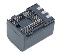 TECHTEK Battery 1500mAh compatible with [Canon] DC310, DC320, DC330, FV500, FVM100, FVM20, FVM200, FVM30, HG10, HV20, IXY DVM3, MD100, MD110, MD111, MD120, MD130, MD140, MD150, MD160, MD215, MD22 FBA