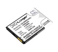TECHTEK Battery 1500mAh compatible with [D-Link] DWR-330 replaces DWR-330
