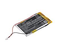 TECHTEK Battery 1500mAh compatible with [Sennheiser] EK 2020-D-II Receiver, EK2020 replaces 19082102-1, 543604