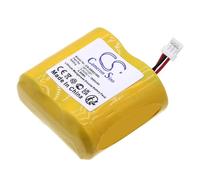 TECHTEK Battery 1600mAh compatible with [Dorma] DOM ELS Pro, ELS Guardian, Guardian S, Pro, ENiQ, ENiQ S, ENIQ Half Cylinder, Padlock, Tapkey Smart Lock, XS Zylinder, XS-Pro-Zylinder replaces 1205921