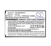 TECHTEK Battery 1800mAh compatible with [Grandstream] for WP822, for WP825 replaces GS-02