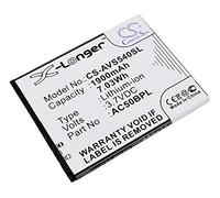 TECHTEK Battery 1900mAh compatible with [Archos] 50b Platinum replaces AC50BL, AC50BLP, AC50BPL, AL50BPL