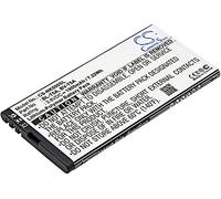 TECHTEK Battery 1900mAh compatible with [Microsoft] for Lumia 550, for Lumia 730, for 730 Dual SIM, for 735, for 735 Dual SIM, for 738, for RM-1038, for RM-1040, for RM-1127, for Superman, for [Nokia