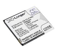 TECHTEK Battery 1900mAh compatible with [TCL] J716D replaces TLp020GA