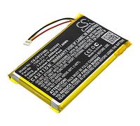 TECHTEK Battery 2000mAh compatible with [Crestron] TSR-310, TSR-310 Handheld Touch Screen Remote replaces 6508588, TSR-310-BTP