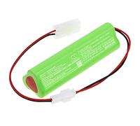 TECHTEK Battery 2000mAh compatible with [Hitec] Aurora 9, Optic PRO, Optic Sport replaces 2606B-7E, 54124 triangle, 54128