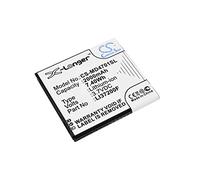 TECHTEK Battery 2000mAh compatible with [Medion] Life X4701, MD 98272, Smartphone X4701 replaces LI37200F