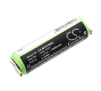 TECHTEK Battery 2000mAh compatible with [Moser] Easy Style 1881, ChroMini 1591, ChroMini 1591B, 1591Q, T-cut Trimmer, for [Wella] ECO XS Profi, Profi XS, Tonde Eco S, Xpert HS50 replaces 1590-7291, 1