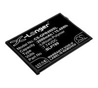 TECHTEK Battery 2000mAh compatible with [OPPO] CPH2091, PDPM00, PDPT00, Reno 4 5G replaces BLP789