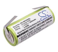 TECHTEK Battery 2000mAh compatible with [Oral-B] Triumph 4000 replaces 3745, 3761, 3762 FBA