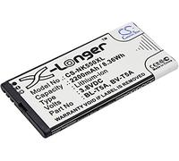 TECHTEK Battery 2200mAh compatible with [Microsoft] Lumia 550, Lumia 730, 730 Dual SIM, 735, 735 Dual SIM, 738, RM-1038, RM-1040, RM-1127, Superman, for [Nokia] 550, 738, RM-1038, RM-1040, RM-1127, S