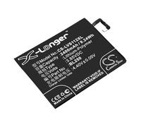 TECHTEK Battery 2400mAh compatible with [Lenovo] for S1a40, for S1a40 Dual SIM TD-LTE, for S1c50, for S1c50 Dual SIM TD-LTE, for Vibe S1 replaces BL250