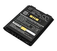 TECHTEK Battery 2400mAh compatible with [Symbol] MC55, MC5574, MC5590, MC55A, MC55A0, MC56, MC65, MC659, MC659B, MC67 replaces 82-111094-01, BTRY-MC55EAB02, U60493