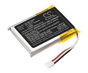 TECHTEK Battery 240mAh compatible with Ambit 1, Ambit 2, 2S, 3, 3 HR, Traverse replaces 100019195, PR-382530 FBA
