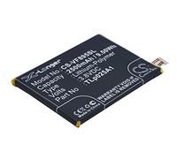 TECHTEK Battery 2500mAh compatible with [Alcatel] One Touch POP 2 5.0, OT-7043, OT-7043A, OT-7043E, OT-7043K, OT-7043Y, OT-7044A, OT-7044Y, for [Vodafone] Smart Prime 6, VF-895, VF-895N replaces TLp0