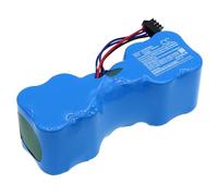 TECHTEK Battery 2500mAh compatible with [Ecovacs] Deebot 300, Deebot D300, DC78, DS620, DW700, DW700-WR, DW701, DN78 replaces 10001534, 210-1620-0016, H-SC3000P